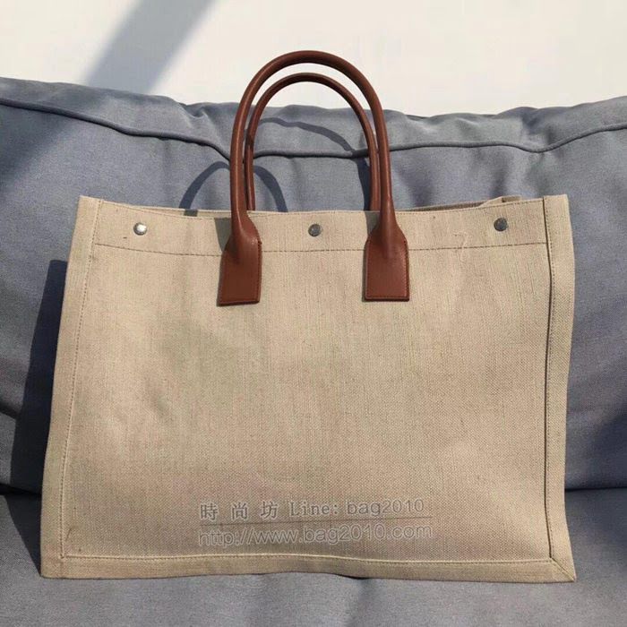 YSL女包 59909 Rive Gauche Tote Bag 左岸購物袋 聖羅蘭手提包  yas1654